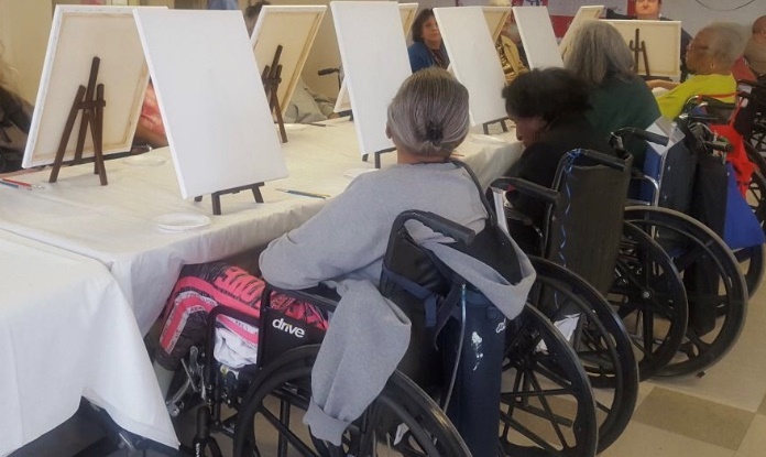 August Art Therapy at Fort Tryon