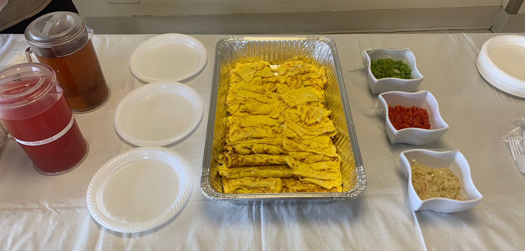 Omelette Station at Fort Tryon