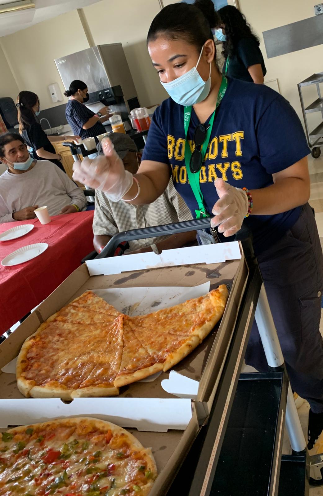 Pizza Party at Fort Tryon