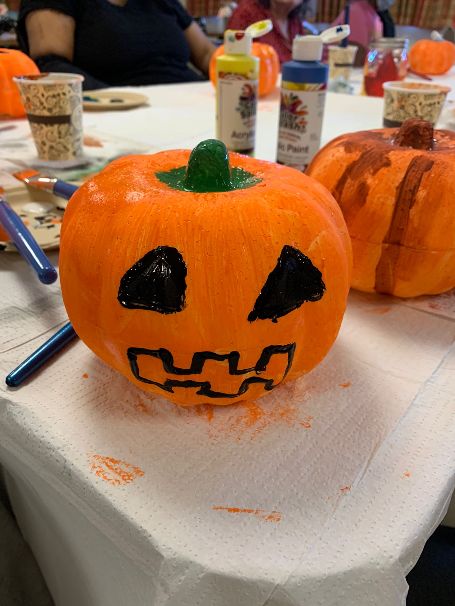 Pumpkin Painting Day at Fort Tryon