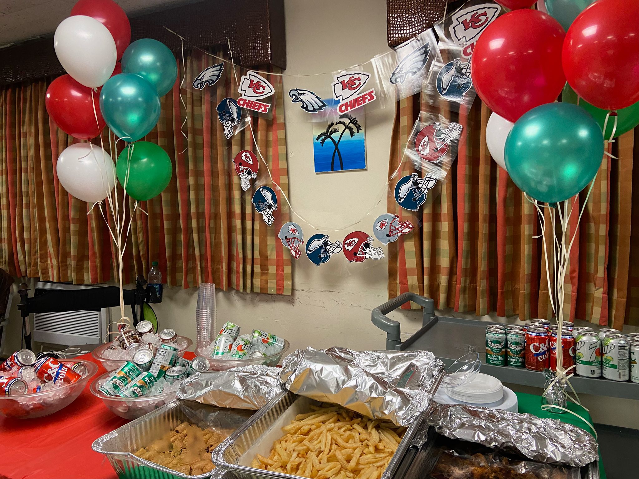 Superbowl Sunday at Fort Tryon