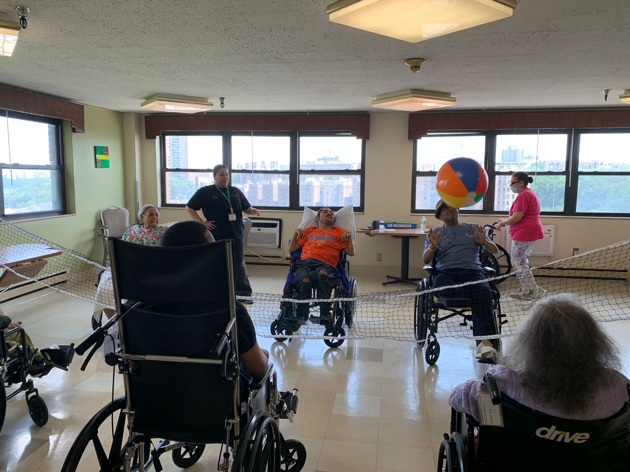 Chair Volleyball at Fort Tryon 🏐