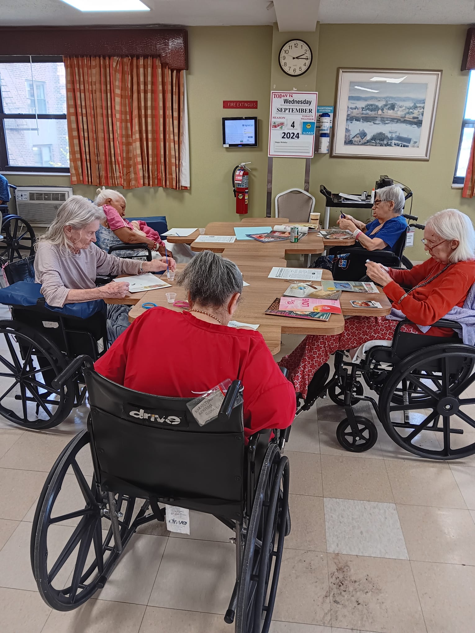 Fun Activities: Swing Dancers, Basketball and Sensory Artwork at Fort Tryon!